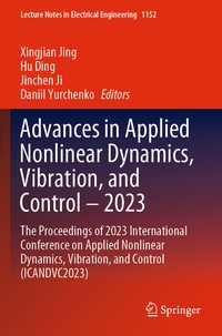 Enlarge image Cover: Advances in Applied Nonlinear Dynamics, Vibration, and Control - 2023 - Springer