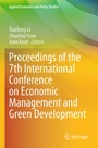 Cover: Proceedings of the 7th International Conference on Economic Management and Green Development - Springer