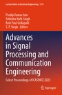 Cover: Advances in Signal Processing and Communication Engineering - Springer