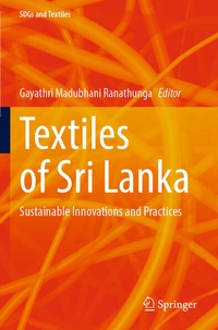 Enlarge image Cover: Textiles of Sri Lanka - Springer