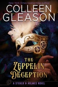 Cover: The Zeppelin Deception (Stoker and Holmes, #5) - Oliver-Heber Books