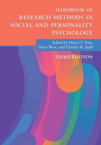Enlarge image Cover: Handbook of Research Methods in Social and Personality Psychology - Cambridge University Press