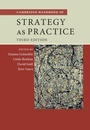 Cover: Cambridge Handbook of Strategy as Practice - Cambridge University Press