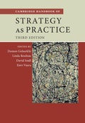 Cover: Cambridge Handbook of Strategy as Practice - Cambridge University Press