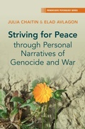 Cover: Striving for Peace through Personal Narratives of Genocide and War - Cambridge University Press