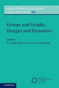 Cover: Groups and Graphs, Designs and Dynamics - Cambridge University Press