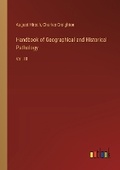 Cover: Handbook of Geographical and Historical Pathology - Outlook Verlag