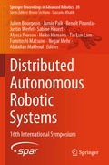 Cover: Distributed Autonomous Robotic Systems - Springer