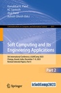 Cover: Soft Computing and Its Engineering Applications - Springer