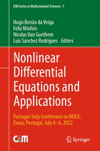Abbildung von: Nonlinear Differential Equations and Applications - Springer