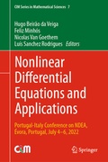 Cover: Nonlinear Differential Equations and Applications - Springer