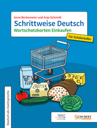 Abbildung von: Schrittweise Deutsch / Wortschatzkarten Einkaufen für Schülerkoffer - Schubert Leipzig