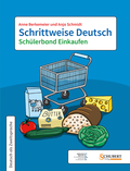 Cover: Schrittweise Deutsch / Sch&uuml;lerband Einkaufen - Schubert Leipzig