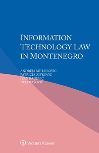 Abbildung von: Information Technology Law in Montenegro - Wolters Kluwer