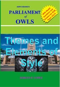 Cover: Adipo Sidang's Parliament of Owls: Themes and Elements of Style (A Guide to Adipo Sidang's Parliament of Owls, #2) - Jorges P. Lopez