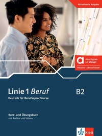 Abbildung von: Linie 1 Beruf B2 - Hybride Ausgabe allango - Klett