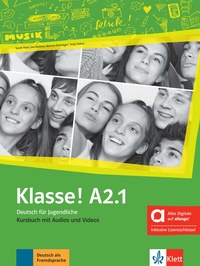 Abbildung von: Klasse! A2.1 - Hybride Ausgabe allango - Klett