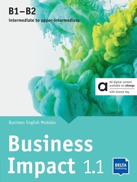 Abbildung von: Business Impact 1.1 B1-B2 - Hybrid Edition allango - Delta Publishing by Klett