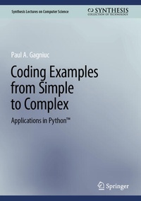 Enlarge image Cover: Coding Examples from Simple to Complex - Springer