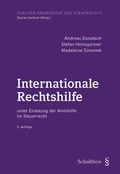 Cover: Internationale Rechtshilfe - Schulthess Juristische Medien