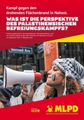 Cover: Was ist die Perspektive des pal&auml;stinensischen Befreiungskampfs? - Verlag Neuer Weg