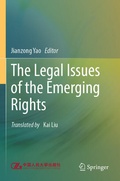 Cover: The Legal Issues of the Emerging Rights - Springer