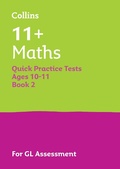 Cover: 11+ Maths Quick Practice Tests Age 10-11 (Year 6) Book 2 - Collins
