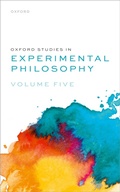 Cover: Oxford Studies in Experimental Philosophy - Oxford University Press