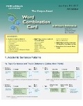 Cover: The Word Combination Card - Pro Lingua Learning