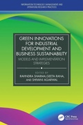 Cover: Green Innovations for Industrial Development and Business Sustainability - CRC Press