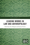 Cover: Leading Works in Law and Anthropology - Routledge