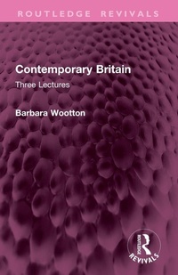 Enlarge image Cover: Contemporary Britain - Routledge