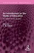 Cover: An Introduction to the Study of Education - Routledge