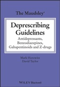 Cover: The Maudsley Deprescribing Guidelines - Wiley