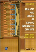 Cover: Analysis and Design of Analog Integrated Circuits - Wiley
