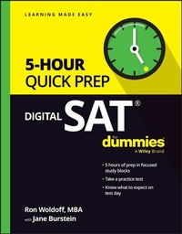 Enlarge image Cover: Digital SAT 5-Hour Quick Prep For Dummies - Wiley