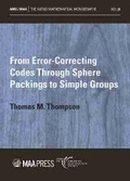 Cover: From Error-Correcting Codes Through Sphere Packings to Simple Groups - American Mathematical Society