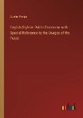 Cover: English Style in Public Discourse with Special Reference to the Usages of the Pulpit - Outlook Verlag