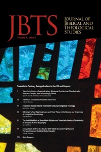 Enlarge image Cover: Journal of Biblical and Theological Studies, Issue 8.1 - Pickwick Publications