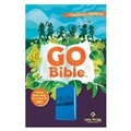 Cover: NLT Go Bible for Kids (Leatherlike, Blue Mountains) - Tyndale Kids