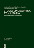 Cover: Studia epigraphica et militaria - De Gruyter