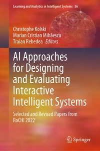 Enlarge image Cover: AI Approaches for Designing and Evaluating Interactive Intelligent Systems - Springer