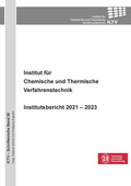 Cover: Institut f&uuml;r Chemische und Thermische Verfahrenstechnik - Cuvillier Verlag