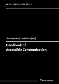 Cover: Handbook of Accessible Communication - Frank & Timme