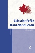 Cover: Zeitschrift f&uuml;r Kanada-Studien - Wi&szlig;ner-Verlag