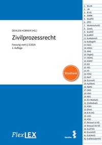 Abbildung von: FlexLex Zivilprozessrecht | Studium - facultas / FlexLex