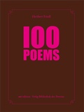 Cover: Heribert Friedl - 100 POEMS - Bibliothek der Provinz