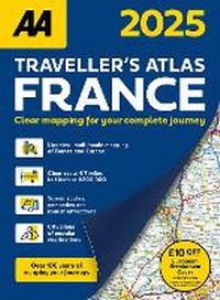 Abbildung von: AA Traveller's Atlas France 2025 2025 - Automobile Association
