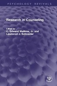 Enlarge image Cover: Research in Counseling - Routledge