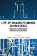 Cover: Start-up and Entrepreneurial Communication - Routledge